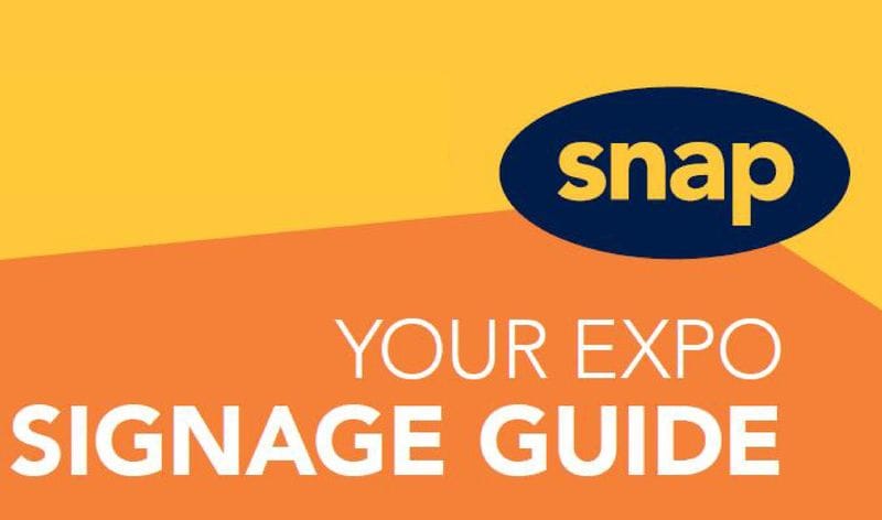 The right signage to spruce up your expo game
